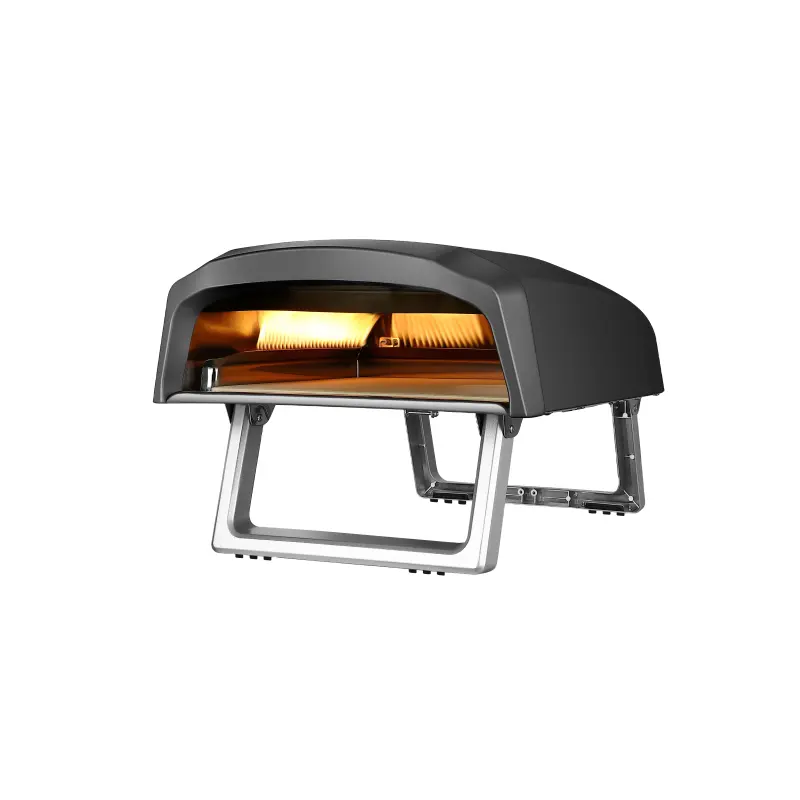 12-Inch Hete Verkoop Draagbare Gas Pizza Oven Thuis Pizza Maker Voor Buitenkeuken En Kamperen