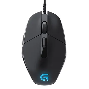 Logitech G302黑色4000dpi有线游戏鼠标Moba游戏鼠标