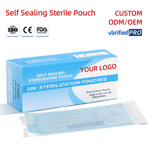Sacchetto di sterilizzazione autosigillante 3.5 "X 10" borse sterilizzatore Autoclave per pulire strumenti dentali e Nail sanificante pacchetti da tulipano - Product Image 2