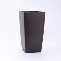Grands pots à fleurs modernes en plastique PP, écologiques, légers, durables, pour l'intérieur et l'extérieur, pour la décoration de la maison et du jardin