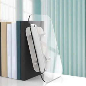 Tùy Chỉnh 360 Độ Xoay Tự Nhiên Acrylic Kệ Sách Có Thể Điều Chỉnh Óc Chó Đọc Sách Đứng Gấp Máy Tính Bảng Đứng Cho Văn Phòng Nhà - Product Image 3