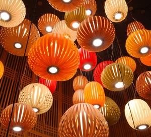 Lampadario Commerciale per Uffici, Palestre, Supermercati, Negozi, Caffè, Sale Riunioni, Lampada <span class=keywords><strong>a</strong></span> Sospensione in Feltro Acustico - Product Image 4