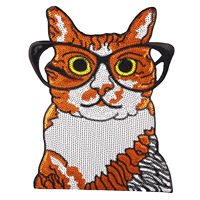 Badges 3D personnalisés thermocollants en gros, brodés, à coudre ou à repasser pour vêtements