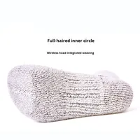 Chaussettes en laine mérinos pour femme Tube mi-haut Rembourrage chaud et résistant aux odeurs spécialement conçues pour l'alpinisme