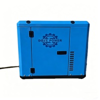 Générateur diesel silencieux de type boîte 5-7KW 220V 60Hz avec démarrage automatique, DC portable, ATS AVR pour yacht, croisière, maison, alimentation de secours