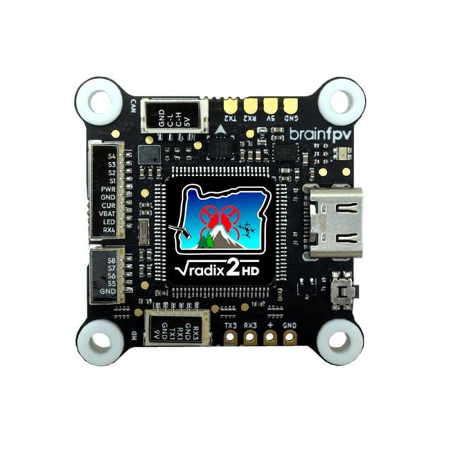 H7 Based Flight Controller Brainfpv Radix 2 Hd For Fpv Rc Drone Systems