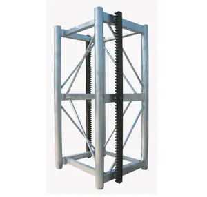 Construction Hoist Spare Part Double Rack Mast Section,Module Rack Bar