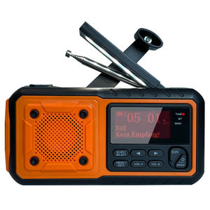 Radio de Emergencia NOAA SY-376, 4000mAh, Multifuncional, Solar, Manivela, Alerta Meteorológica SOS, Radio Portátil de Supervivencia - Product Image 1