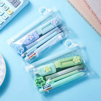 Kit de papeterie écologique, articles scolaires, livraison gratuite, ensembles de rentrée scolaire Yiwu, ensemble de papeterie promotionnel pour étudiants et adultes