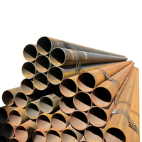 Tubo Redondo de Acero al Carbono Bajo de 30mm-300mm, Tubería de Acero sin Costura, Suministro del Fabricante