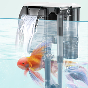 도매 가격 폭포 외부 수족관 공기 펌프 벽걸이 형 필터 수족관 필터 펌프에 매달려 - Product Image 2
