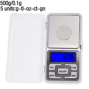 BL--S01 Quy Mô Trang Sức Tốt Nhất Nhà Máy Trực Tiếp Mini Pocket Chất Lượng Tốt 500G 0.01G Cân Kỹ Thuật Số Để Đo Chính Xác Cà Phê Nướng - Product Image 4