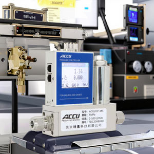 Pengontrol aliran massa MFC harga rendah dapat disesuaikan OEM dikomroresi kontrol aliran udara oksigen katup penganalisis Gas aliran - Product Image 3