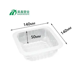 Microwavable take away containers food pp plastic containers for food packing tray lunch box