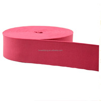 Bande élastique tissée en nylon en gros, sangle élastique très extensible pour accessoires de sacs et couture de vêtements