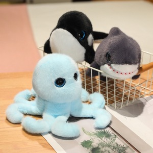 Jouets en peluche animaux de l'océan, tortues mignonnes, hippocampes, poupées, cadeaux de vacances - Product Image 5