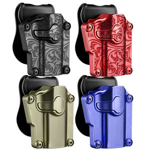 ซองปืนพกนอกเอวแบบดึงเร็ว พร้อมที่ใส่แม็กกาซีน ใช้ได้กับปืน G17 G19 Berettas CZ <span class=keywords><strong>Taurus</strong></span> Colt - Product Image 3