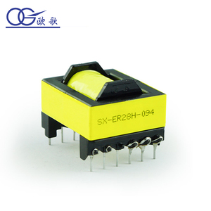 Proveedor de China Transformadores Fabricante <span class=keywords><strong>ER</strong></span> Horizontal 6 + 6 pines Salida Toroidal 220V a 24V Transformador de alta frecuencia - Product Image 1