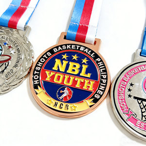 Médailles de marathon personnalisées en alliage de zinc 3D, modernes et traditionnelles, moulées sous pression, or, argent, bronze, pour la course à pied, le football, le cyclisme, le taekwondo - Product Image 6