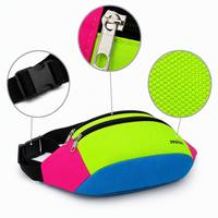 Sac banane personnalisé avec logo, sac de taille en nylon, sac de hanche, sac de voyage et de sport, vente en gros, fabricant OEM