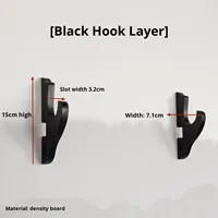 Porte-couteau et épée réglable Présentoir d'arme mural pour décor de Noël transfrontalier