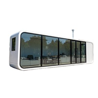 Maisons modulaires modernes préfabriquées multifonctionnelles et démontables, conteneurs de couchage, cabines Apple à vendre