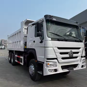 Camion benne Howo 6x4 à conduite manuelle haute efficacité Euro 6, nouveau camion benne Dongfeng Howo avec plusieurs essieux - Product Image 6