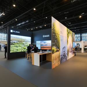 Stand d'exposition modulaire 20x20, stand d'événement personnalisé, stand d'exposition portable, stand d'exposition, stand d'exposition pour <span class=keywords><strong>IMEX</strong></span> America - Product Image 3