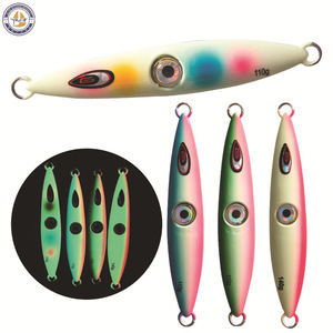 Señuelo de Pesca Yale Jigging de 110g/140g, Cebo Biónico para Pesca en Fondo, Atractivo para Peces de Agua Salada con Luz - Product Image 1