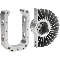 Accessoires de drone Pièces de moteur à réaction RC 64/55 mm Roue de turbine à dix pales Pièces de moteur à réaction RC Turbine GT Lame de turbine Remise à neuf