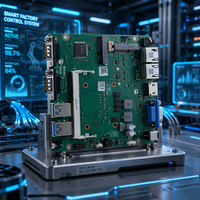 Nano ITX 12x12cm Intel I3/I5/I7 4/5ème génération CPU, graphismes intégrés, SATA, une seule RAM DDR3 8 Go pour l'automatisation industrielle, nouveau