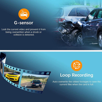 E-TOO Fabricant Caméra embarquée 4K pour voiture Full 1080P HD WIFI GPS Dashcam 4K Tachographe Caméra de tableau de bord Vision nocturne MINI Dash Cam pour voiture