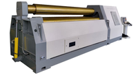 Machine à cintrer les tôles en acier CNC de fabrication chinoise, 20x3000mm, 4 rouleaux, pour tôles de fer