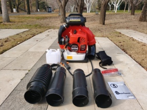 EBZ8500 soprador de ar a gasolina mochila 2 tempos 75.6CC soprador de folhas a gás - Product Image 5