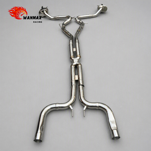 Système d'échappement à soupapes en acier inoxydable pour Maserati <span class=keywords><strong>Levante</strong></span> 2023 3.8L Twin Turbo <span class=keywords><strong>V8</strong></span> AWD Performance Catback - Product Image 3