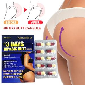 <span class=keywords><strong>3</strong></span> Dagen Heup Big Butt Capsule 10 Pillen Schoonheidsproduct Voor Zwangere Vrouwen Roeit Striae Verhoogt Heuptillen - Product Image 3