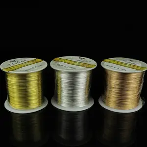 cheap price copper wire Stereotype winding jewellery thread making Beaded Curtain handmade brass wire materials
