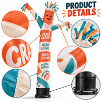 Ballon publicitaire gonflable Air Dancer pour la visibilité du marché et les présentoirs artisanaux personnalisés avec impression sur mesure