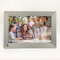 High Resolution 10" Motion Sensor Android Digital Photo Frame WiFi With Android IOS Cloud App
