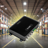 Lecteur RFID fixe FX9600 pour le suivi des actifs UHF, inventaire, 868-956 MHz, protocole ISO 18000-6C, 8 ports, fixation de canal