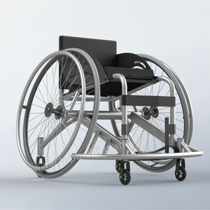 Fauteuil roulant de basketball sportif Garde de basketball robuste en aluminium avec plusieurs options de largeur de siège - Product Image 6