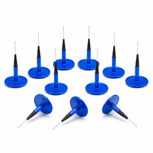 Insert de réparation de <span class=keywords><strong>pneu</strong></span> Blue Mushroom Patch Plug avec tige de guidage en acier et outil manuel pour un étanchéité sécurisée des pneus <span class=keywords><strong>tubeless</strong></span> de voitures et camions - Product Image 2