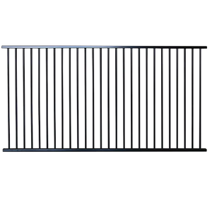 Wholesale Custom Ornamental Modern <strong>Wrought</strong> <strong>Iron</strong> Zinc Steel Tubular Fence For Garden Fence - Product Image 1
