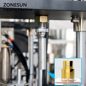 ZONESUN ZS-YG11U Nắp Xịt Nước Hoa Tự Động Máy Uốn Và Đóng Nắp Chai Nước Hoa - Product Image 5
