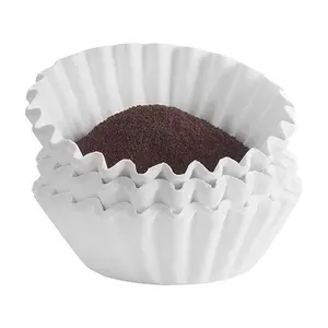 Basket Coffee Filters Paper For Home Office Single Cup Coffee Filter Wave Bowl Drip Coffee Filter Paper Bulk