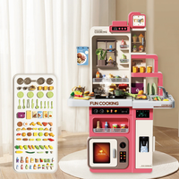 Ensemble complet de jouets interactifs pour la cuisine et la cuisine pour la maison et la simulation parent-enfant Cadeaux pour enfants
