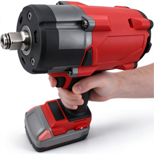 Clé à chocs sans fil Milwa <span class=keywords><strong>18V</strong></span> de qualité industrielle, couple de 750 Nm, batterie lithium-ion 5 Ah, entraînement 1/2 pouce - Product Image 2