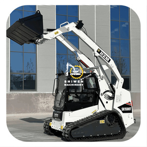 Chargeuse compacte sur chenilles HZM SK1500T, prix usine, mini-chargeuse durable pour espaces étroits, haute efficacité, moteur diesel, pompe - Product Image 1