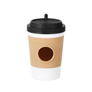 Nouveau Distributeur Portable de Sacs à Déchets pour Animaux de Compagnie (Chiens et Chats) en Plastique Réutilisable et Lavable, Écologique et Étanche, Style Tasse à Café - Product Image 2