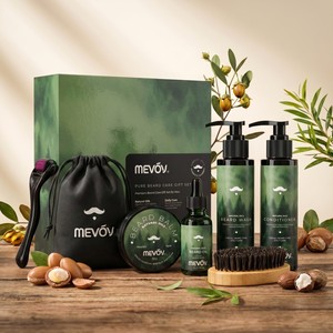 Kit <span class=keywords><strong>de</strong></span> Soins <span class=keywords><strong>de</strong></span> <span class=keywords><strong>Barbe</strong></span> à Base <span class=keywords><strong>de</strong></span> Plantes Marque Blanche, Logo Personnalisé, Végétalien, Biologique, Rafraîchissant, Adoucissant, Soin <span class=keywords><strong>de</strong></span> Toilettage Masculin, Croissance <span class=keywords><strong>de</strong></span> <span class=keywords><strong>la</strong></span> <span class=keywords><strong>Barbe</strong></span> - Product Image 5